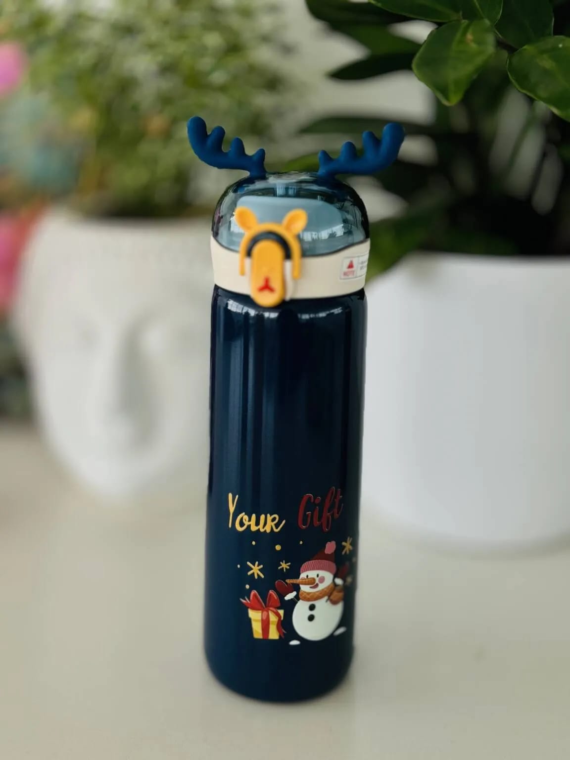 Stainless Steel Vacuum Bottle Hot & Cold Thermos Flask Bottle - 440 ML