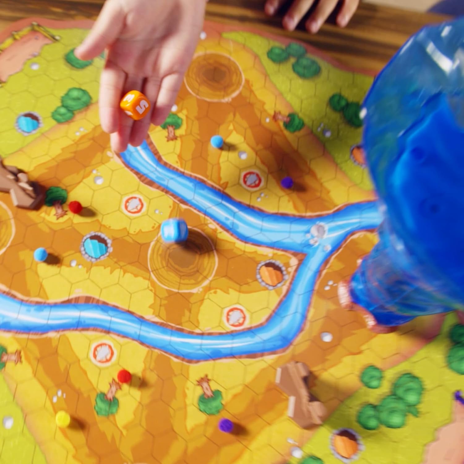 Tornado Force – 2-4 Players, Strategic Board Game for Boys and Girls, Family Game, Party Game & Fun Game