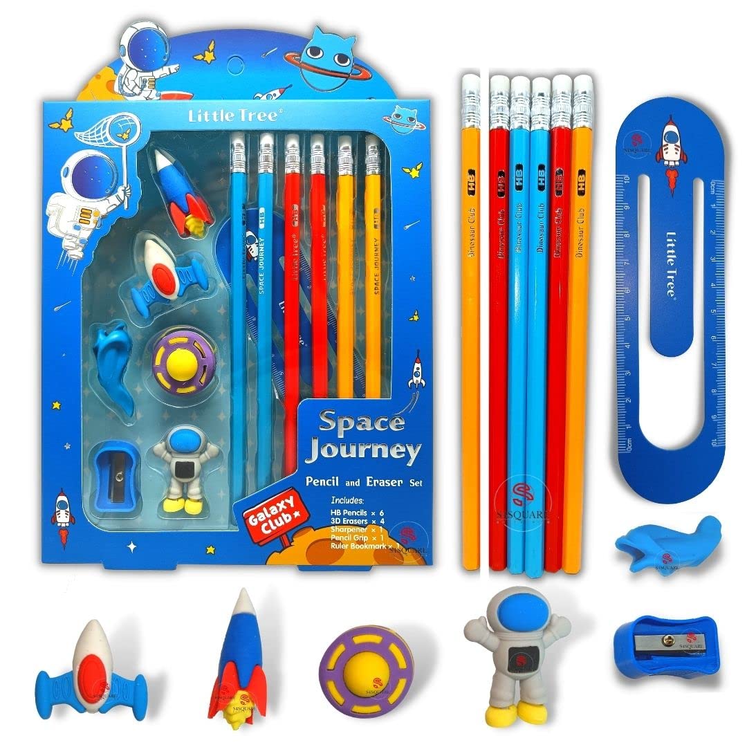 Pencil Stationery Kit 13 in 1 Gift Set for School Kids