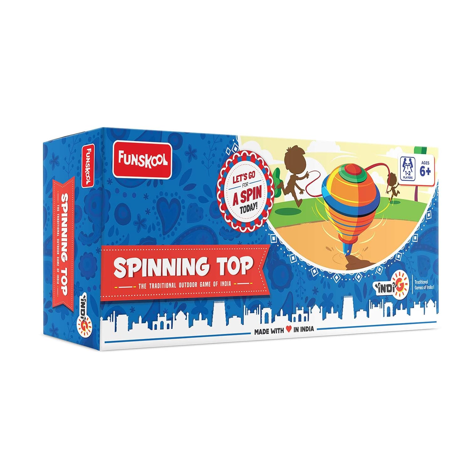 Funskool Games - Spinning Top: Spin and Win