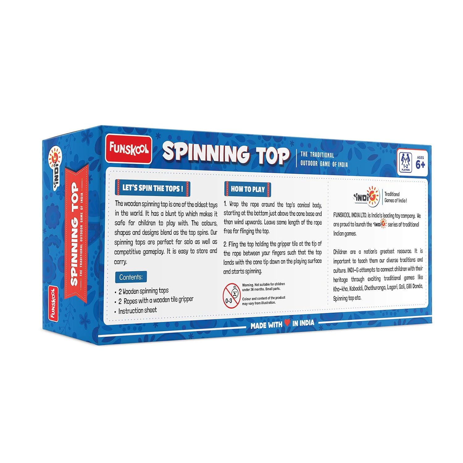Funskool Games - Spinning Top: Spin and Win