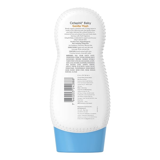 Cetaphil Baby Gentle Wash with organic calendula - 230ml