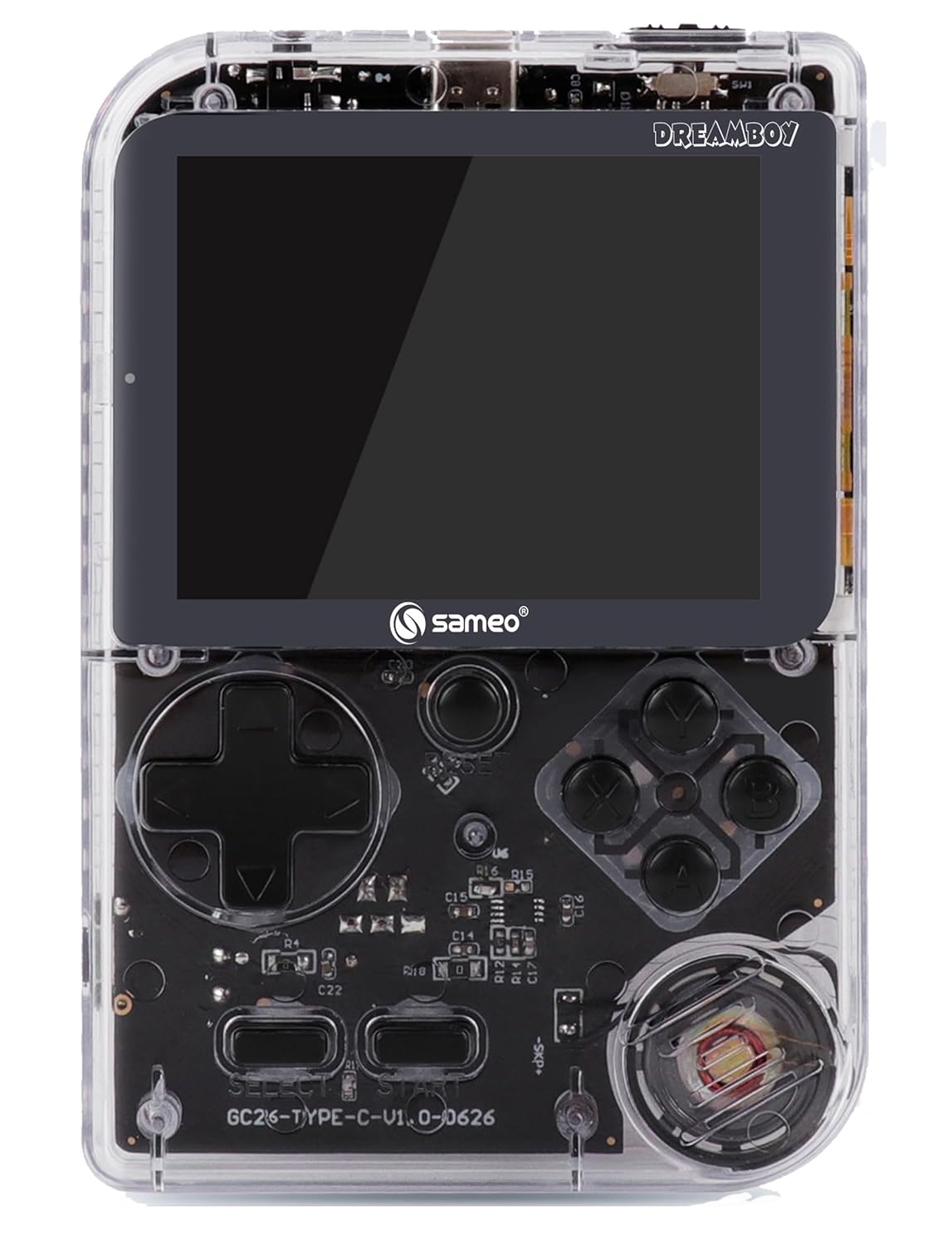 Sameo Handheld Video Game Console, Dreamboy Retro Mini Game with 500 Classic Retro Game TV Compatible for Kids, Rechargeable 8 Bit Classic - Assorted