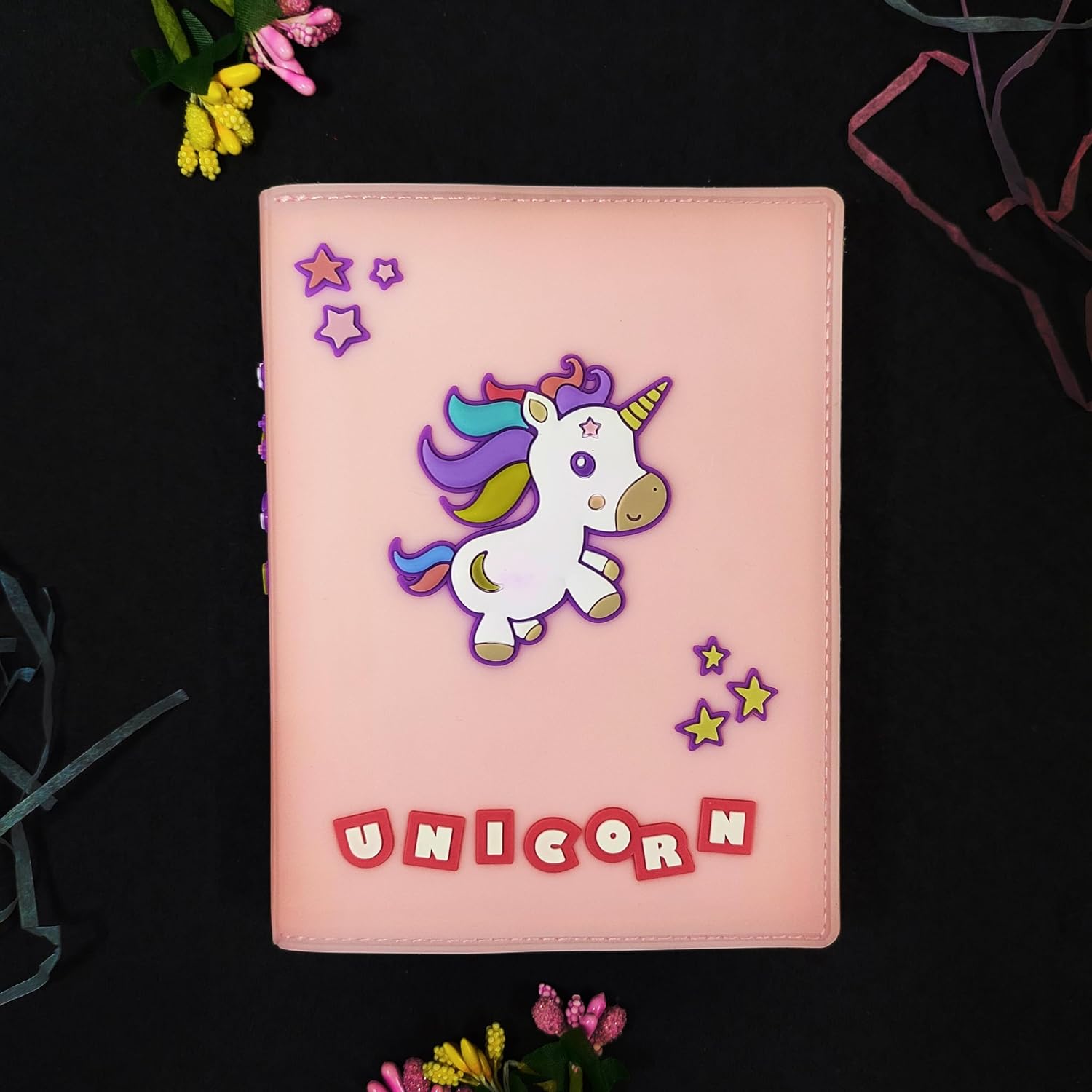 Mini Unicorn Notebook - Mini Unicorn Diary, Diary for Kids and Gift (Random Color)