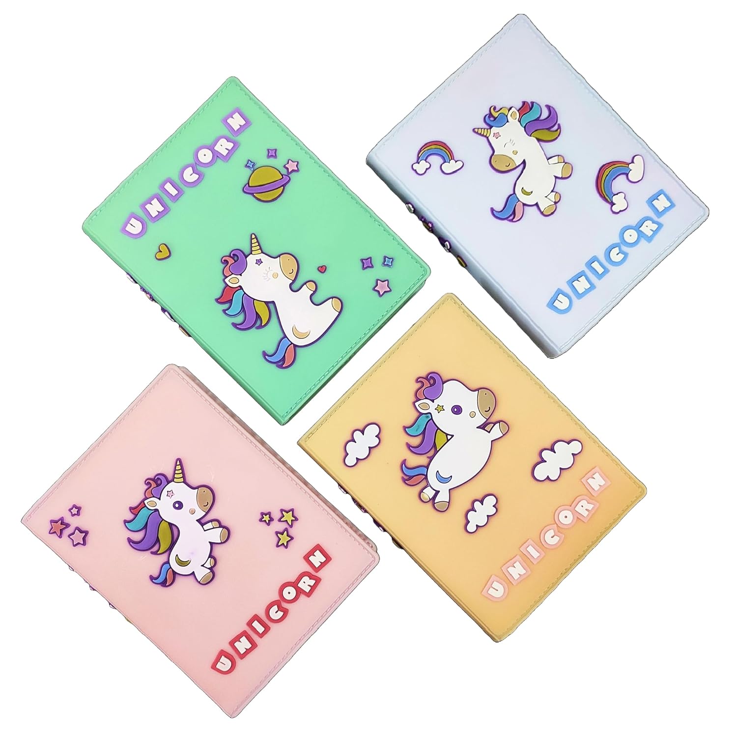 Mini Unicorn Notebook - Mini Unicorn Diary, Diary for Kids and Gift (Random Color)