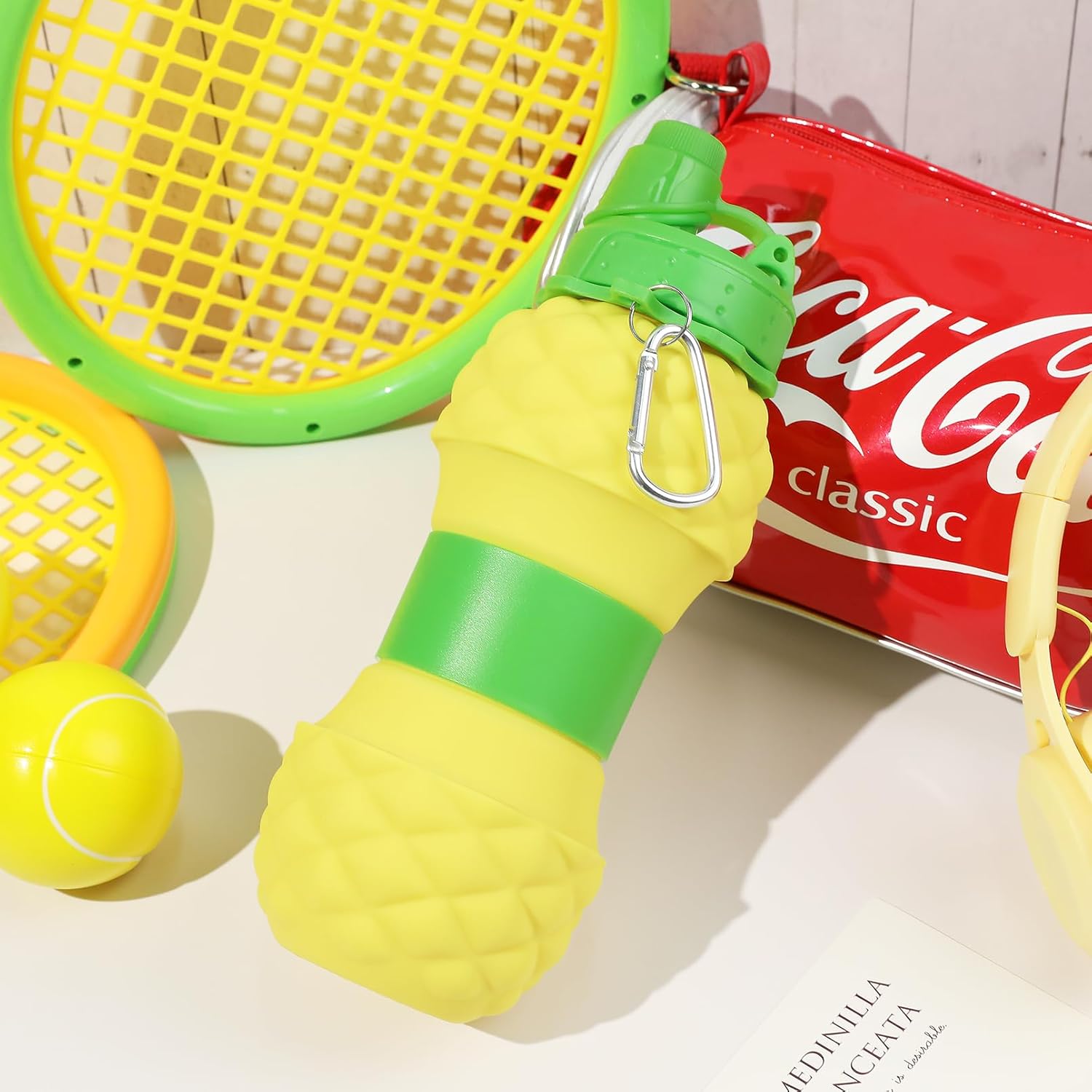 Collapsible Water Bottles - Silicone Foldable Portable Water Bottles (700ml)