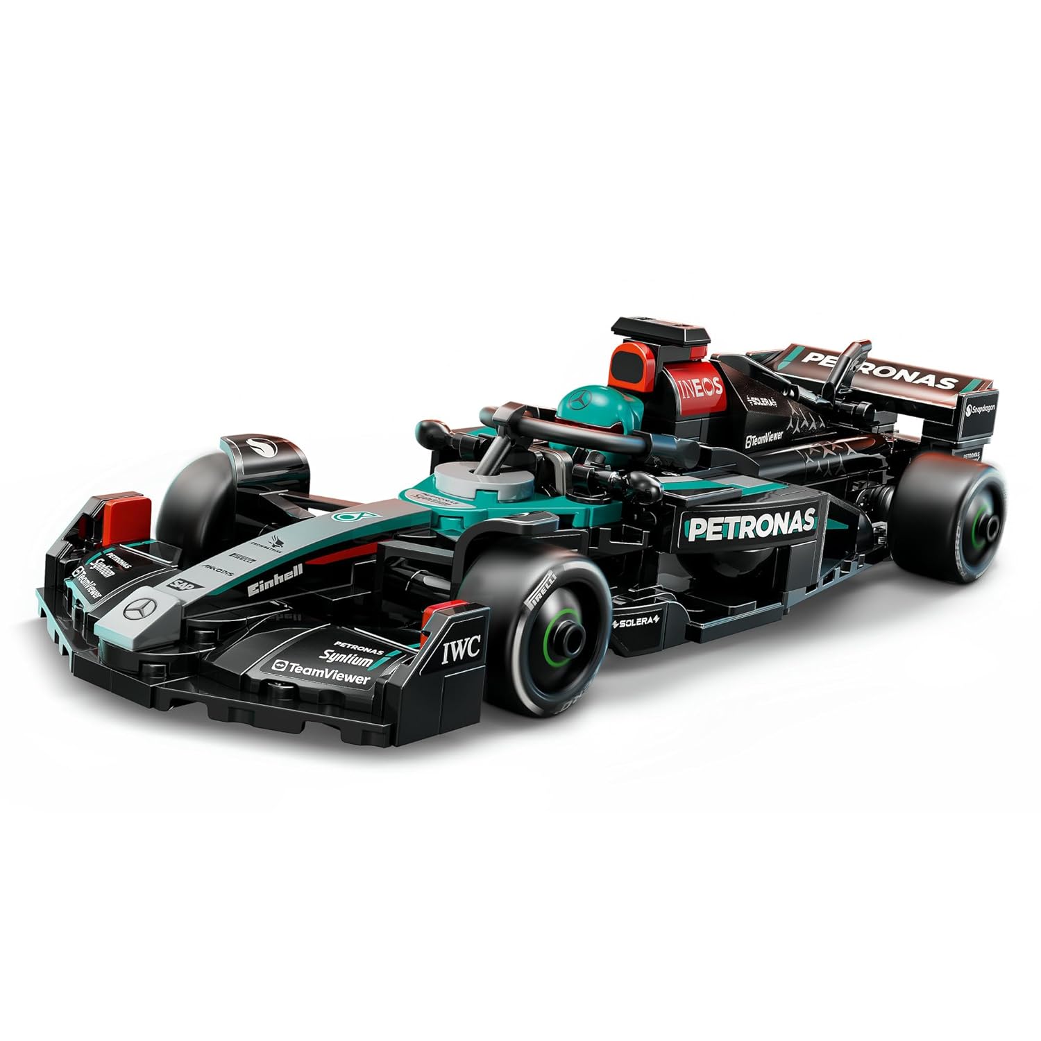 LEGO Speed Champions Mercedes-AMG F1 W15 Race Car Toy Vehicle 77244 Building Blocks Toys for 10+ Gift for Boys and Girls