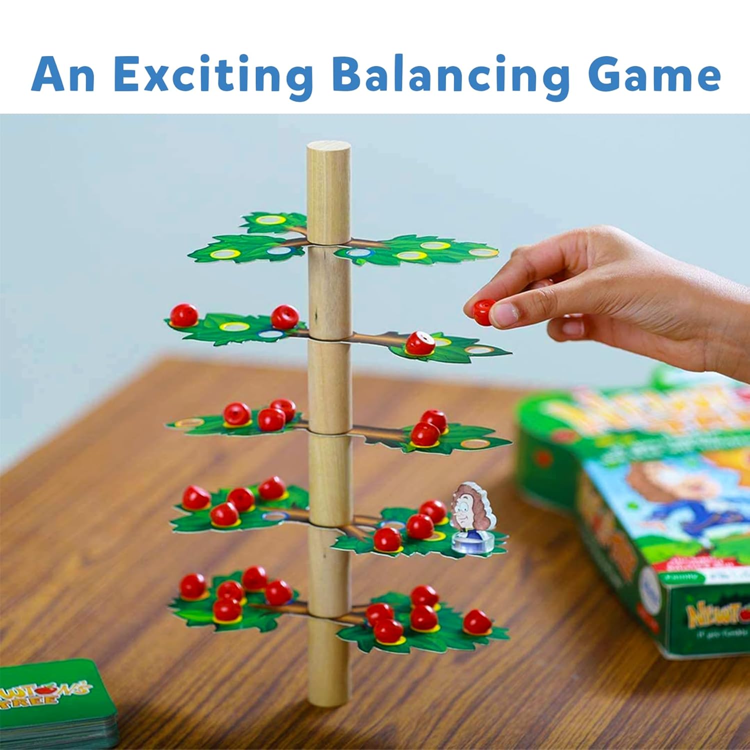Skillmatics Educational Game - Newton's Tree, Balancing, Stacking, Strategy And Skill-Building Game