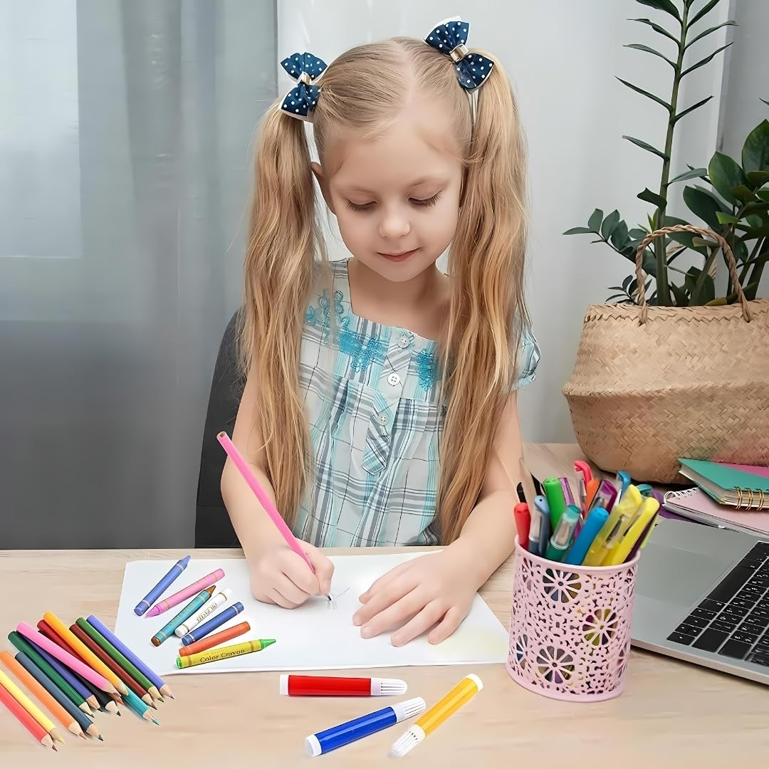 150 PCS Art Supplies Drawing Painting Art Set for Kids Girls Boys Teens, Wooden Case Coloring Art Kit