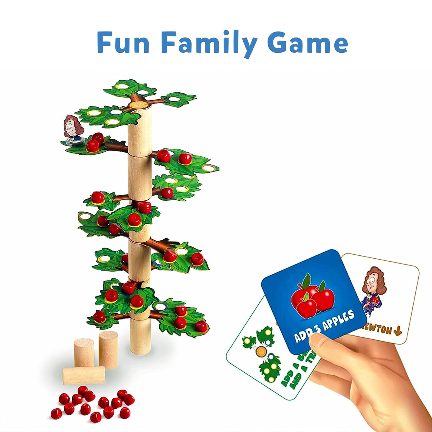Skillmatics Educational Game - Newton's Tree, Balancing, Stacking, Strategy And Skill-Building Game