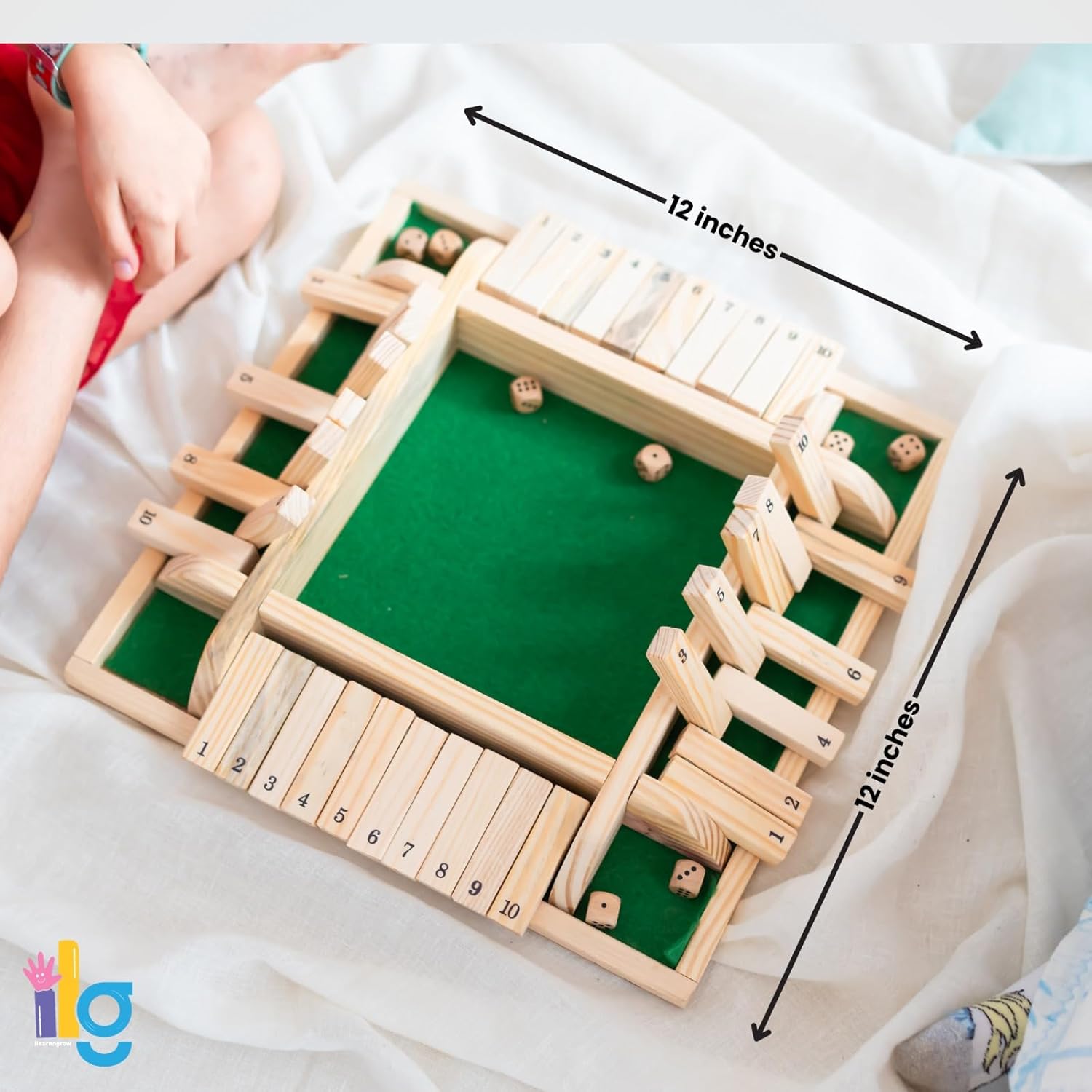 ilearnngrow Shut the box - Multicolor