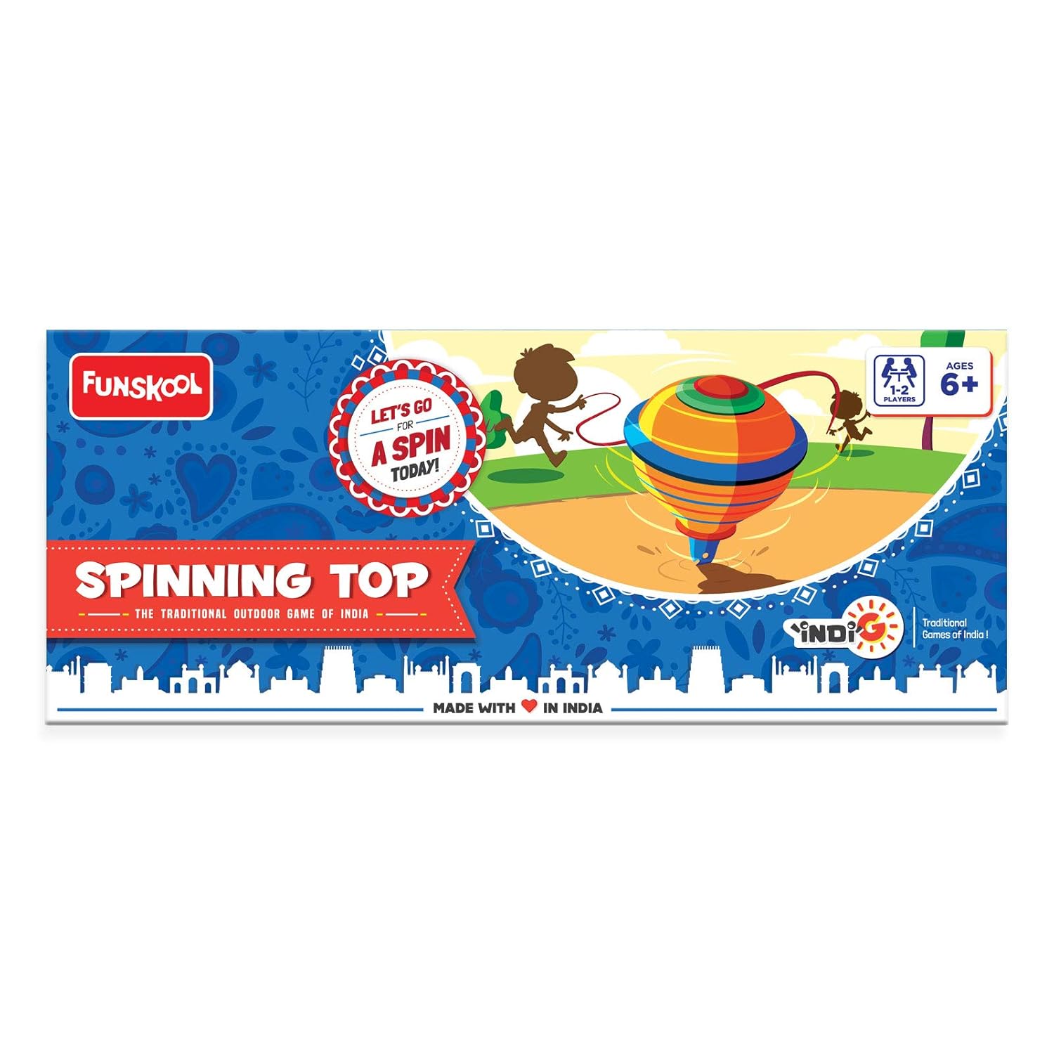 Funskool Games - Spinning Top: Spin and Win