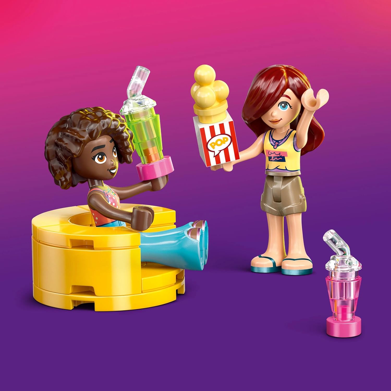 LEGO Friends Friendship Movie Night Pretend-Play Toy Building Kit 42642 Building Blocks Toys for 6+ Gift for Boys and Girls