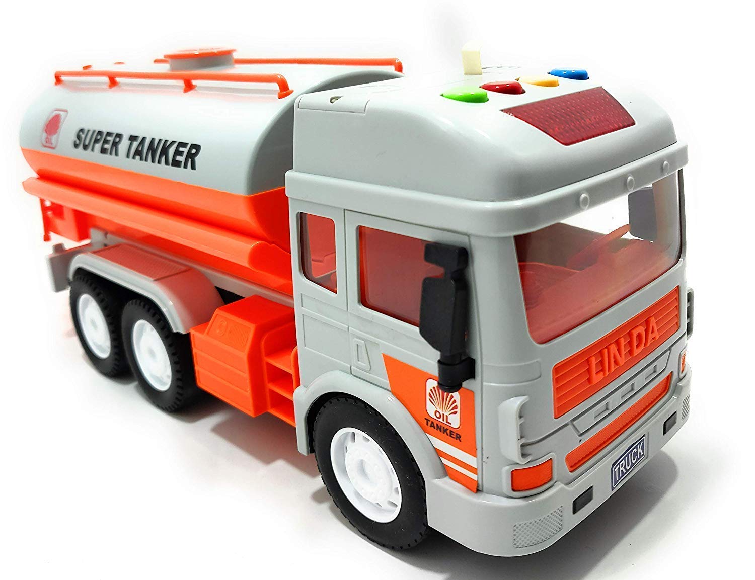 Leemo Friction Powered Super Tanker - Multicolor