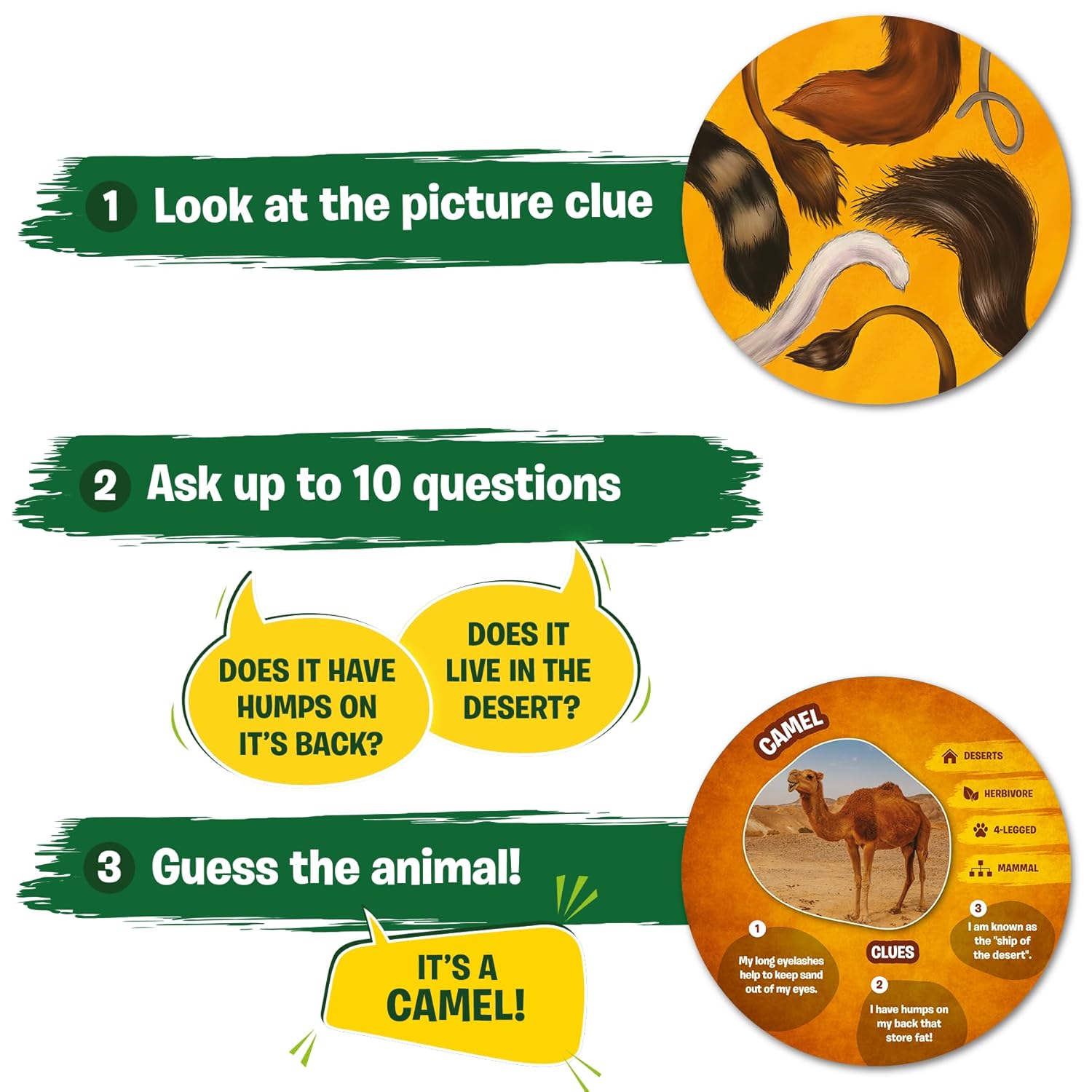 Skillmatics Card Game - Guess in 10 Picture Clues Animal Planet
