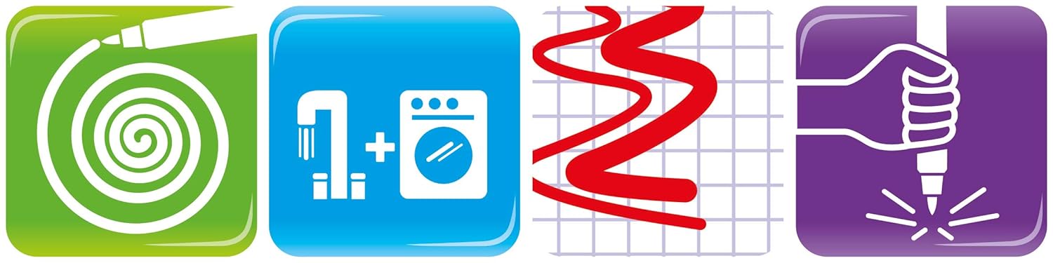 Maped Color Peps Long Life Felt Bold Pens - Multicolor Body, Multicolor Ink