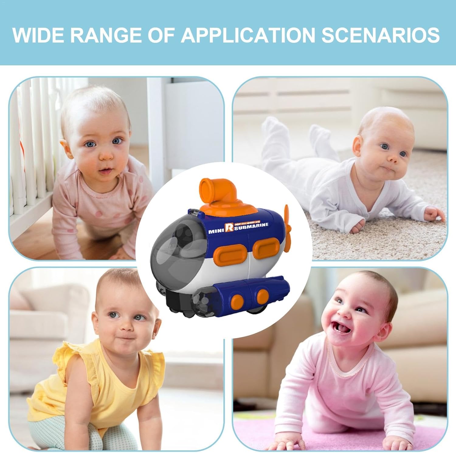 Crawling Light Up Musical Snail Toy | Musical Toy Snail Crawling and Dancing Toy | Crawling Disco Snail Toy | Early Learning Educational Toys for Kids