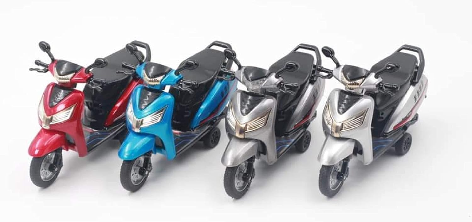 Centy Toys Bestiva scooty Toy - Pull Back Action - Multicolor