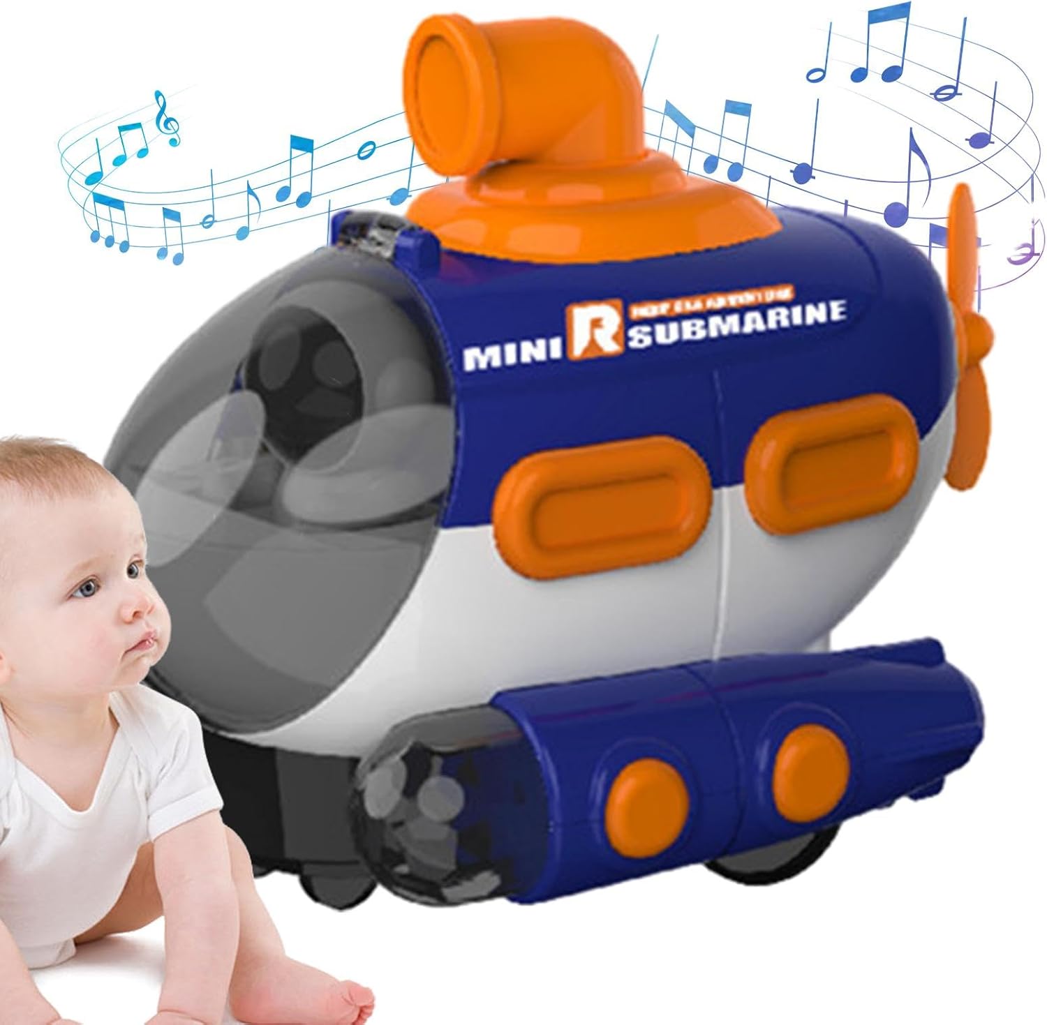 Crawling Light Up Musical Snail Toy | Musical Toy Snail Crawling and Dancing Toy | Crawling Disco Snail Toy | Early Learning Educational Toys for Kids