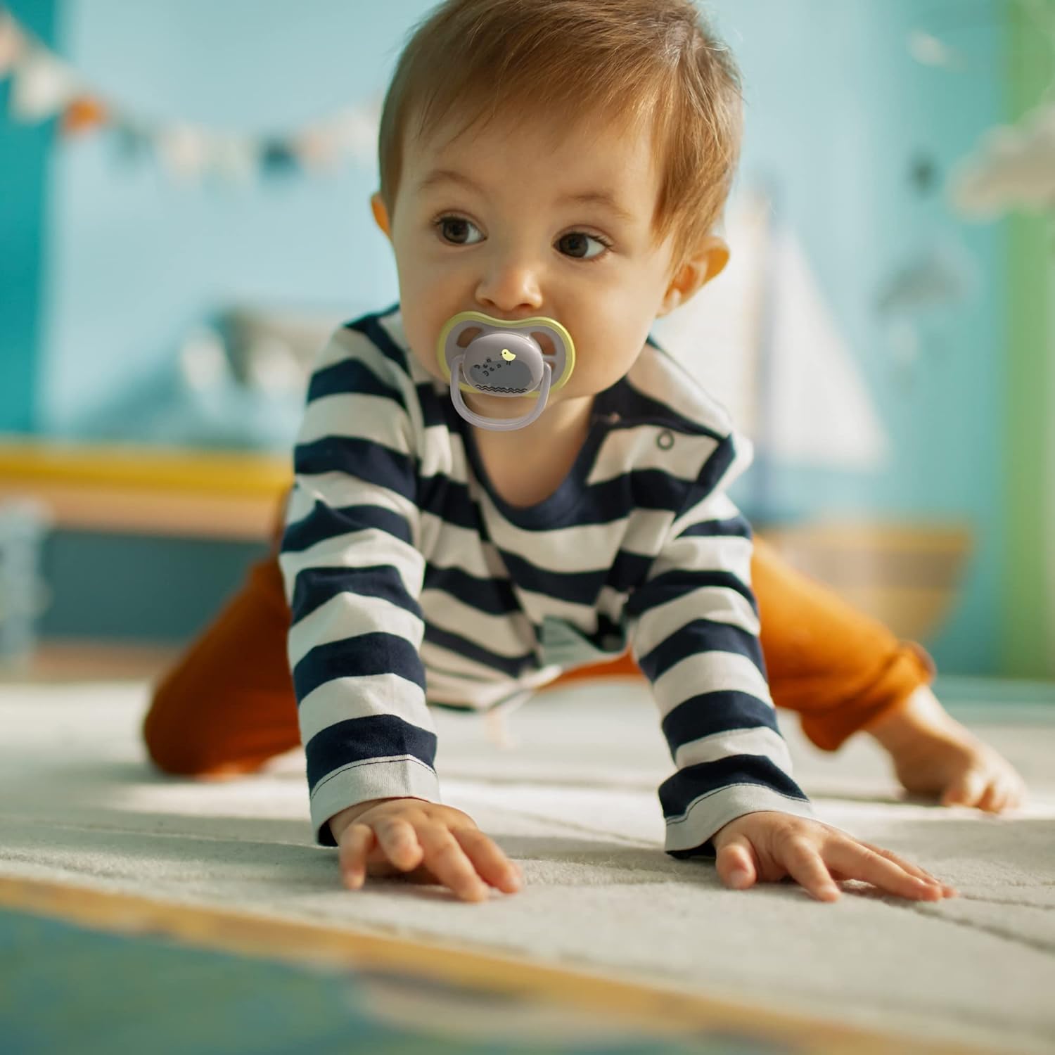 Philips Avent (6-18M+) Ultra Air Pacifier Pack of 2 | High Ventilation | 98% Acceptance | BPA-Free | SCF085/17 ( Cordlife )