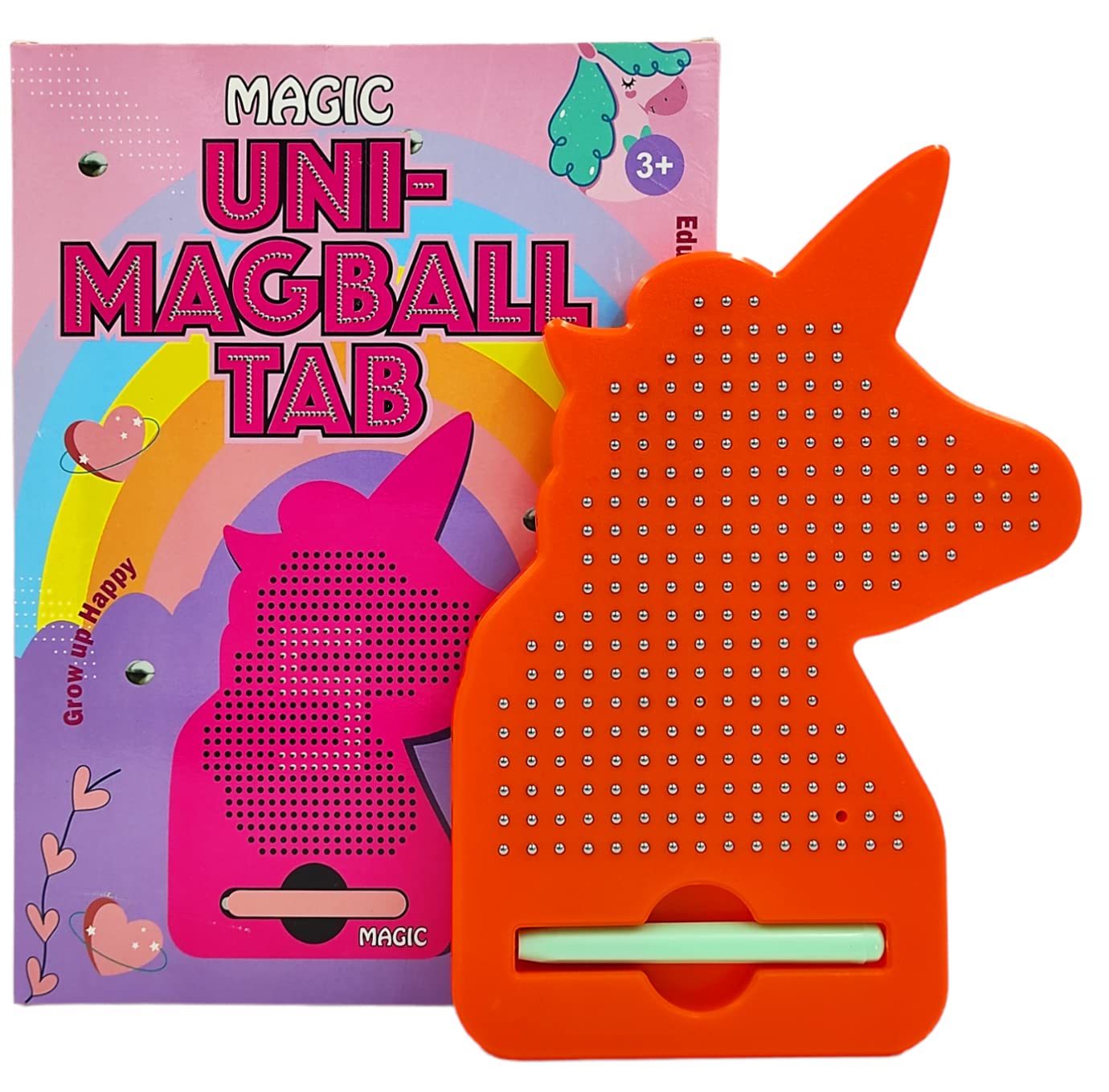 Unicorn Magnetic Board for Kids | Magna Board with Stylus | Fun Unicorn Magball Tab for Kids | Educational Unicorn Magna Board