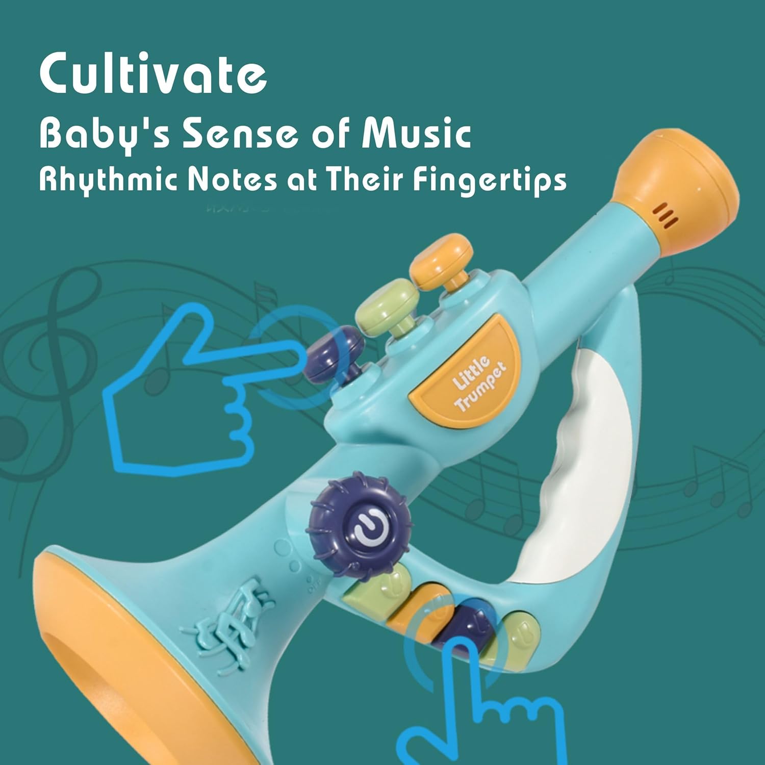 Little Trumpet Musical Instrument Sparkling Sounds Baby Symphony