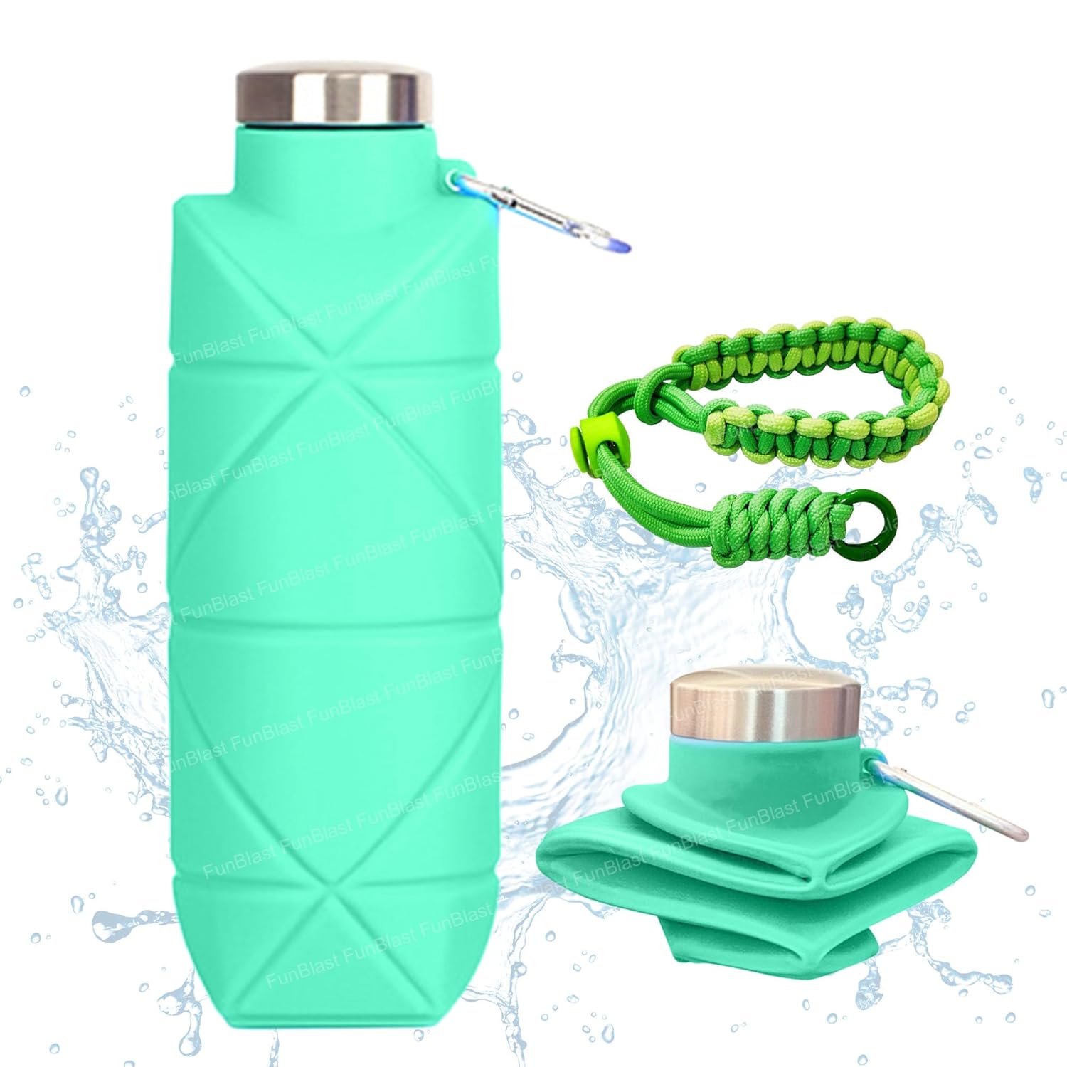 Single Foldable Water Bottle for Kids, Boys, Girls, and Adults (700ml)