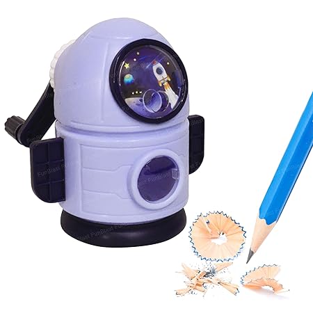 Pencil Sharpener for Kids, Pencil Cutter Machine, Sharpeners for School Supply and Office - Assorted