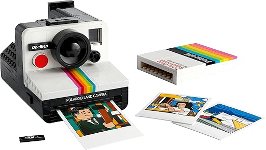 LEGO 21345 Ideas Polaroid One Step SX-70 Camera Set - 516 Pcs - Color May Very