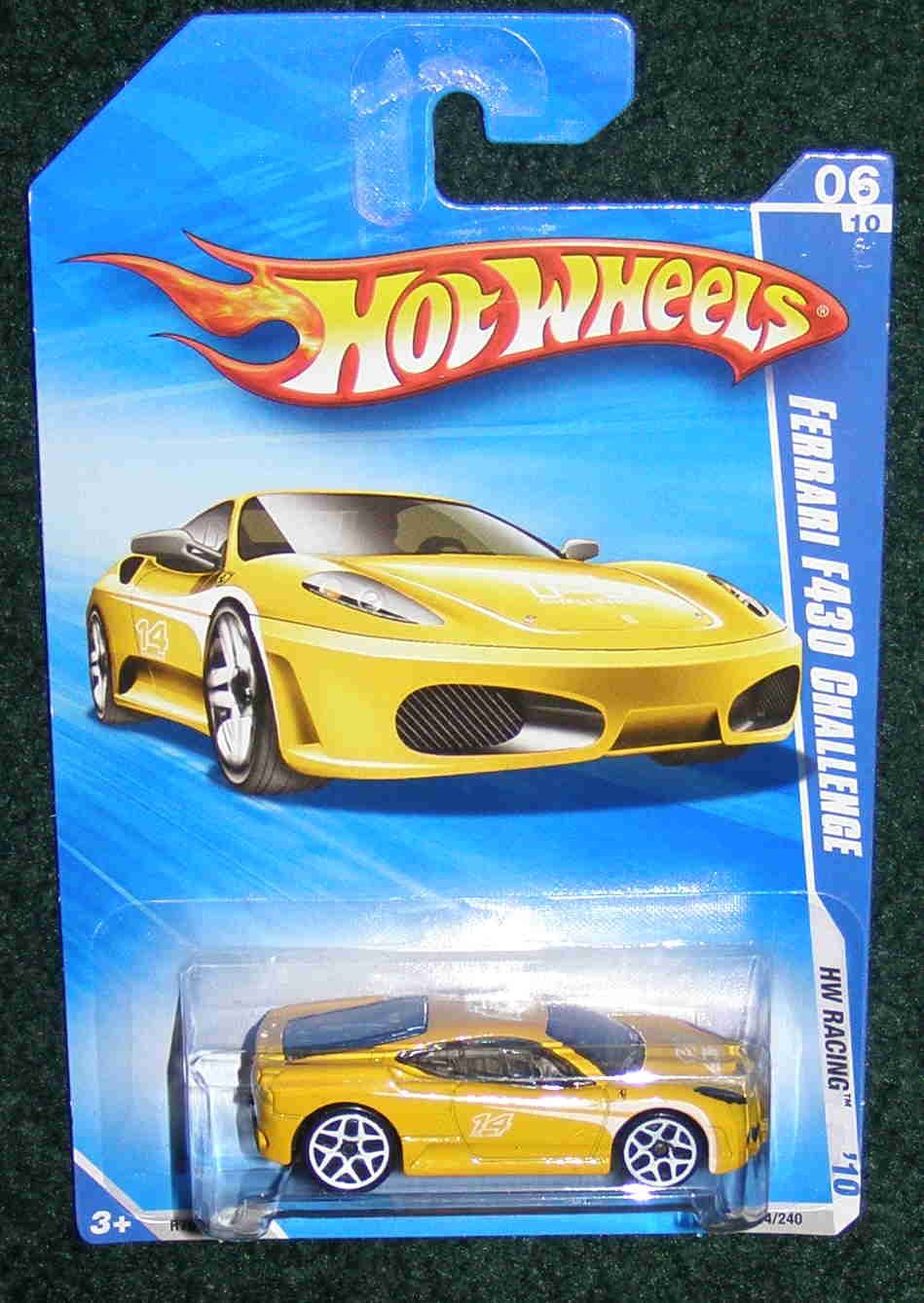 Hot Wheels Imported Premium - HW Racing - Ferrari F430 Challenge - Yellow