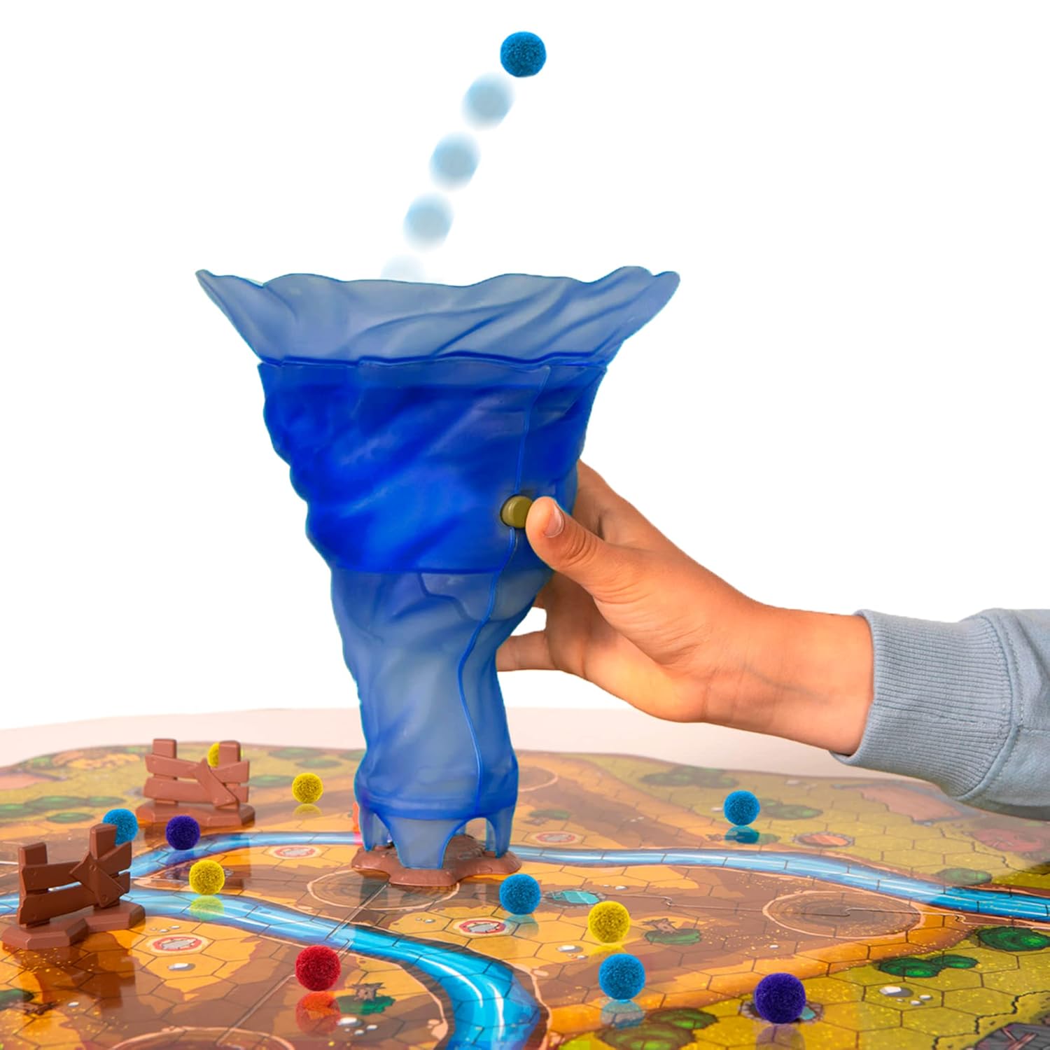 Tornado Force – 2-4 Players, Strategic Board Game for Boys and Girls, Family Game, Party Game & Fun Game