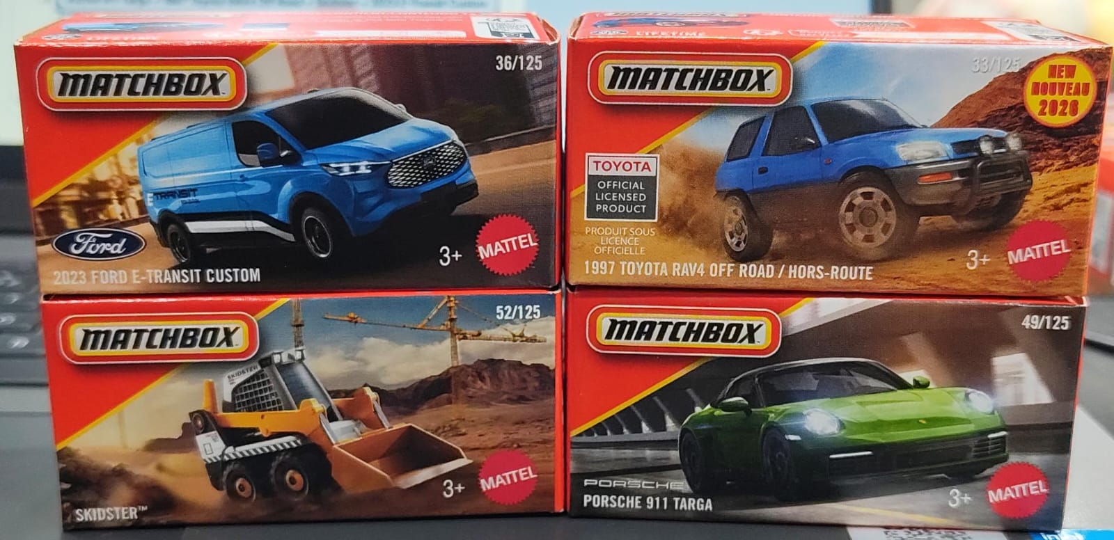Matchbox Mainline - Combo Pack of 4 Cars - DNK70 - 003
