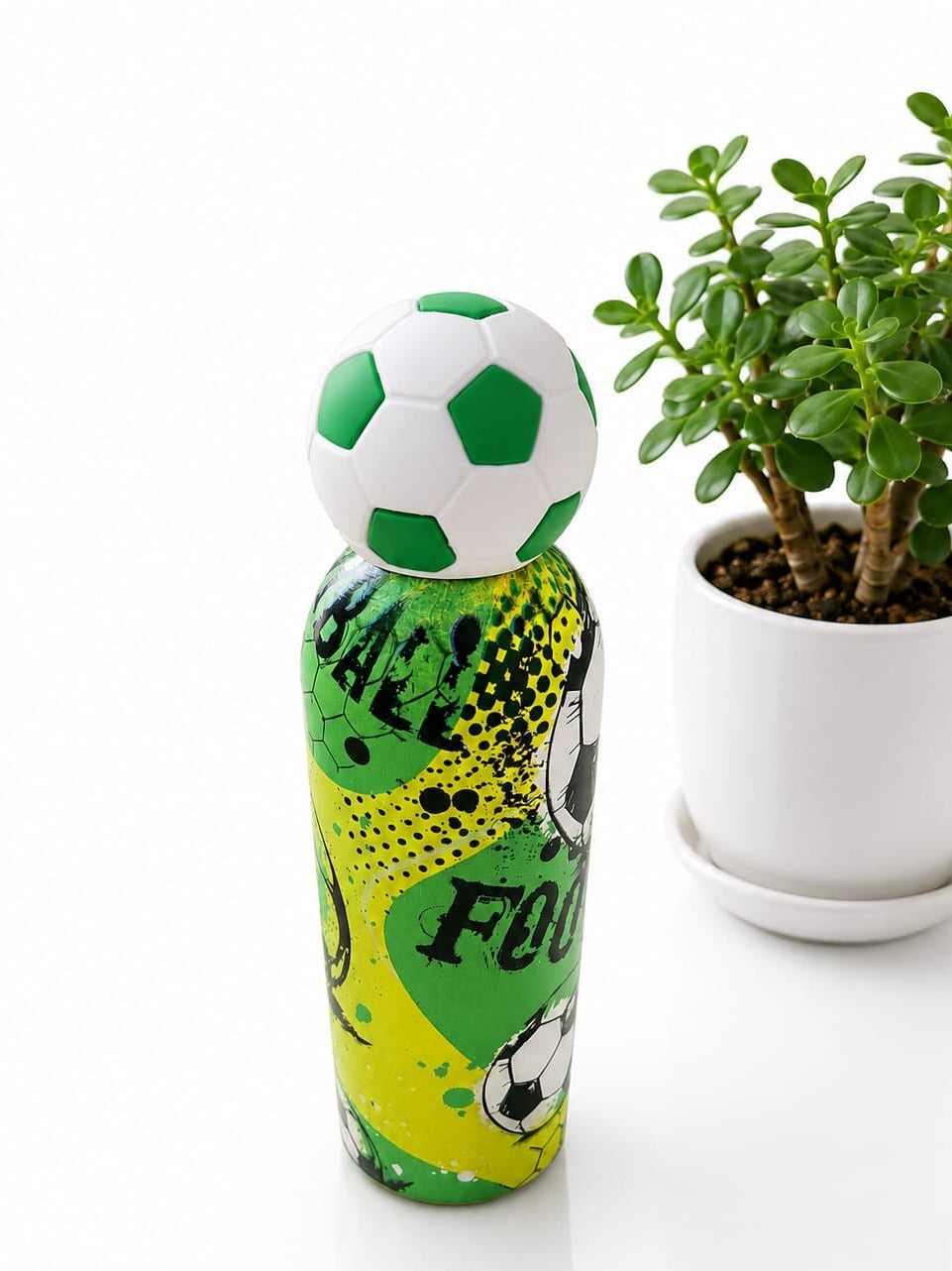 Soccer Football Style – Stainless Steel Water Bottle