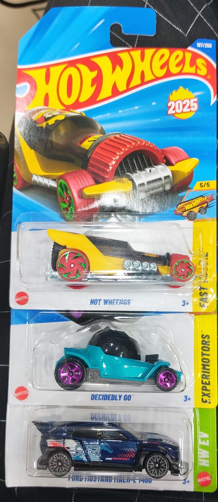 Hot Wheels Mainline - Combo Pack of 3 Cars - A Case 2026 - Long Card (2)