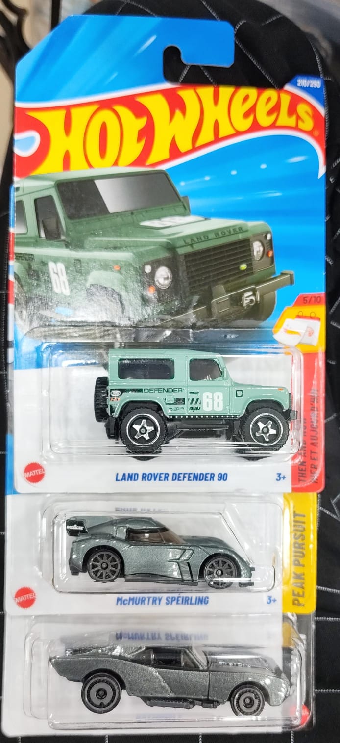 Hot Wheels Mainline - Combo Pack of 3 Cars - A Case 2026 - Long Card (2)