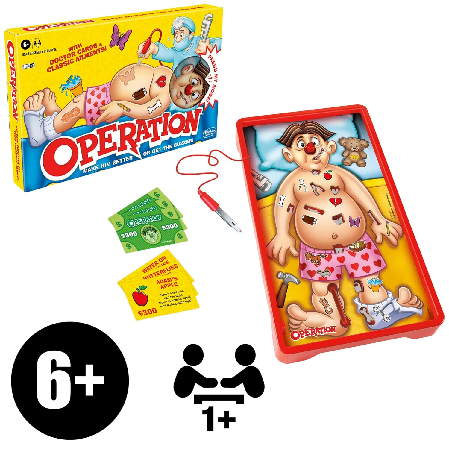 Hasbro Gaming Operation Game For Kids