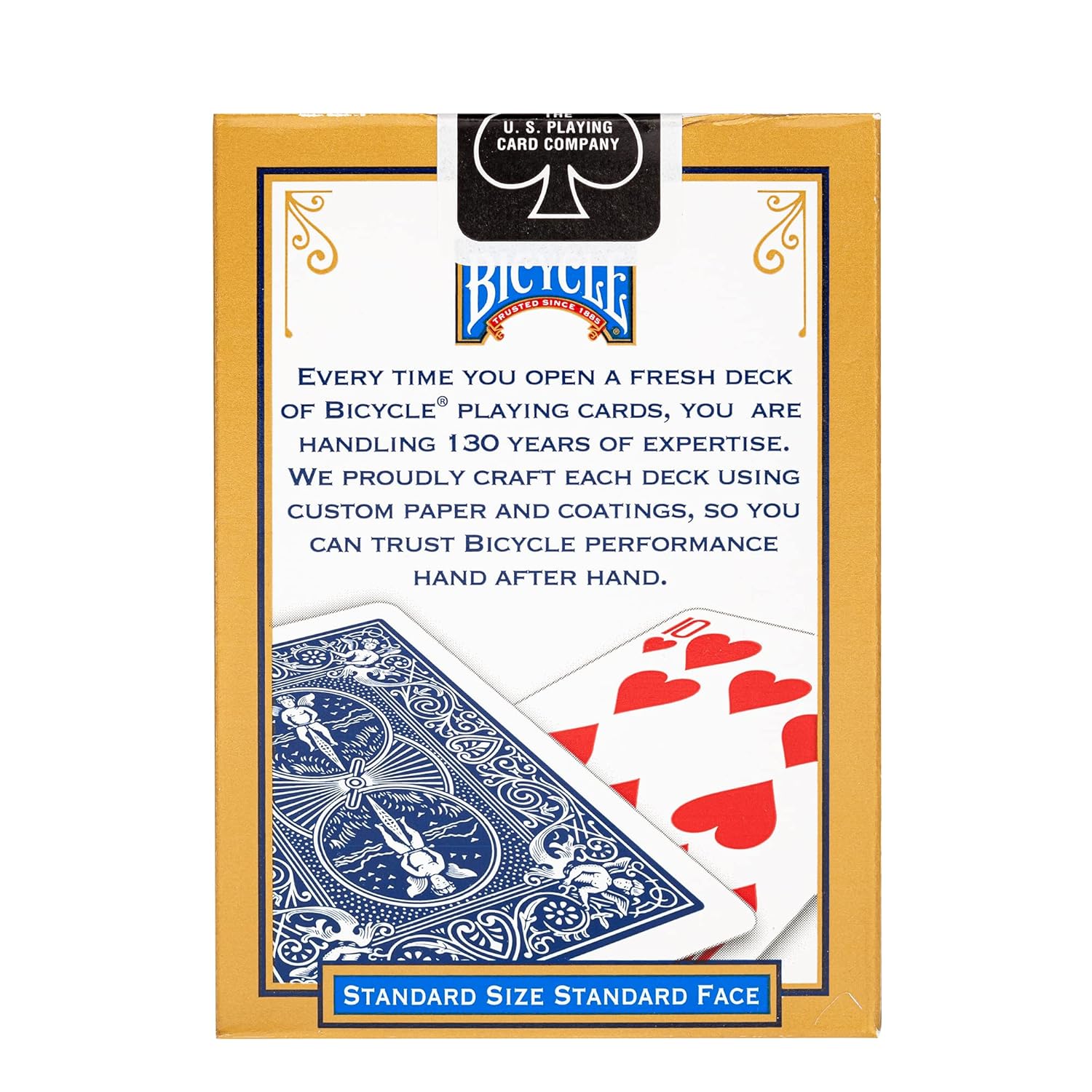 Bicycle Standard Rider Back Playing Card Game - Pack of 2 for All Ages, Standard Rider Back Playing Cards - Pack of 2,for Adult