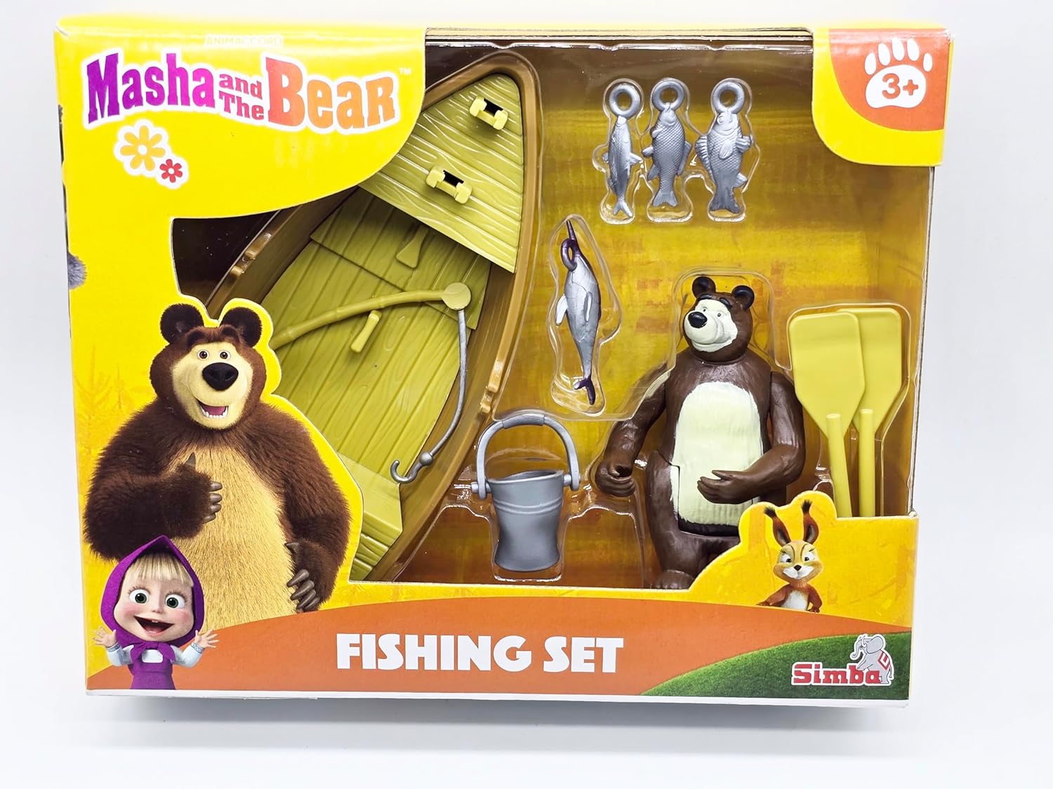 Simba Masha and the Bear Fishing Playset Toys for Kids