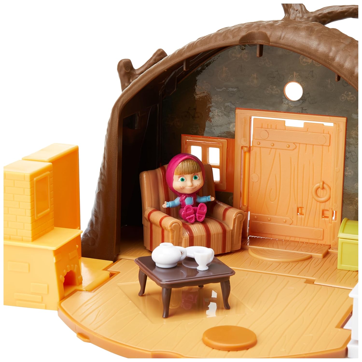 Simba Masha and the Bear: Bear’s House Playset Toys for Kids