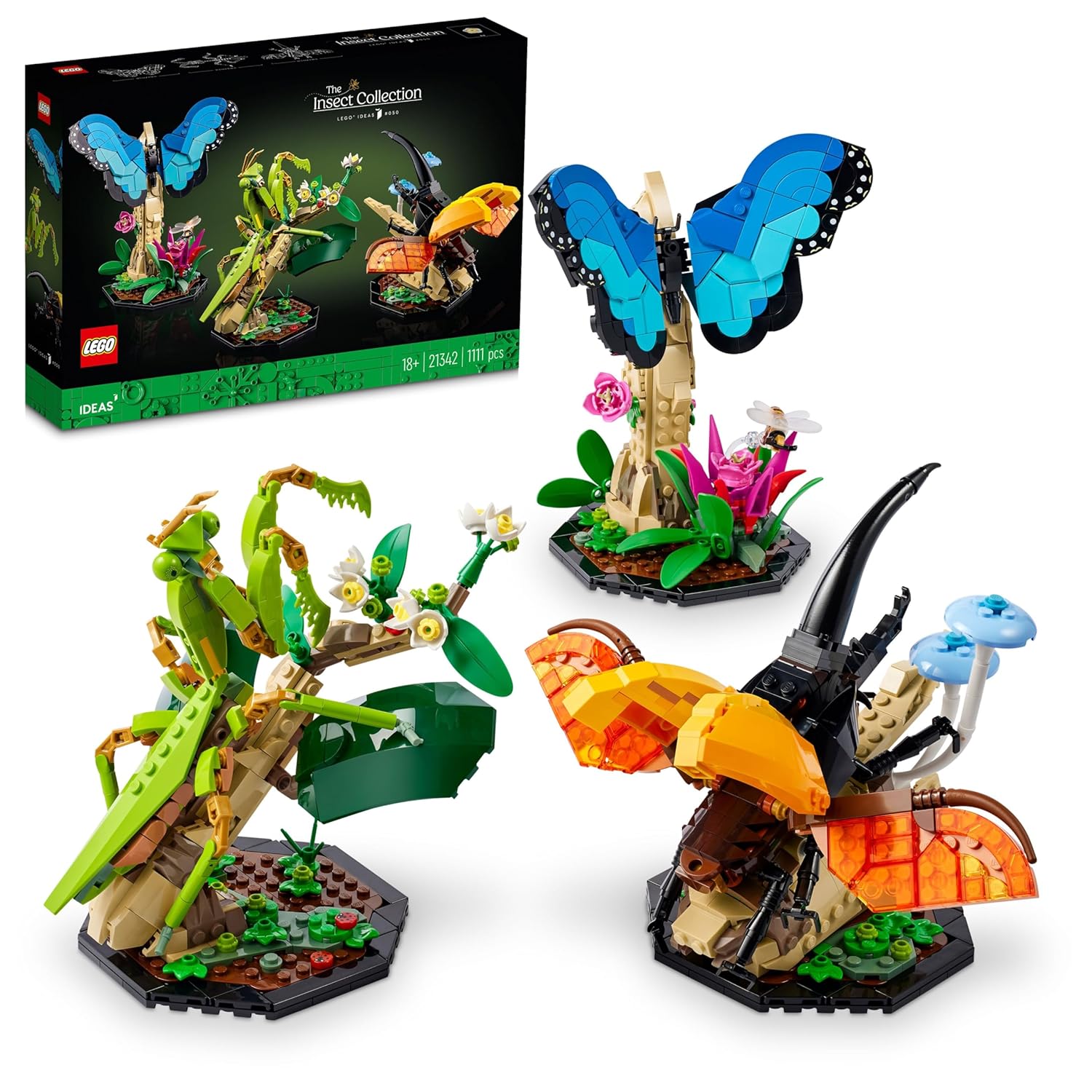 LEGO Ideas The Insect Collection 21342 Building Set for Adults