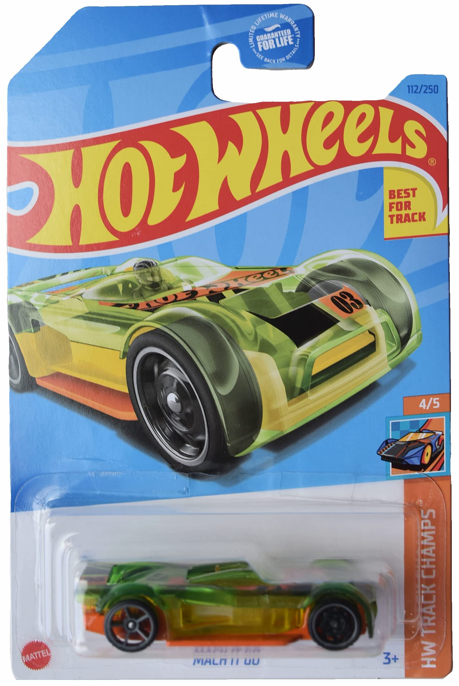 Mach IT Go - Hot Wheels Imported Premium - HW track Champs - Multicolor