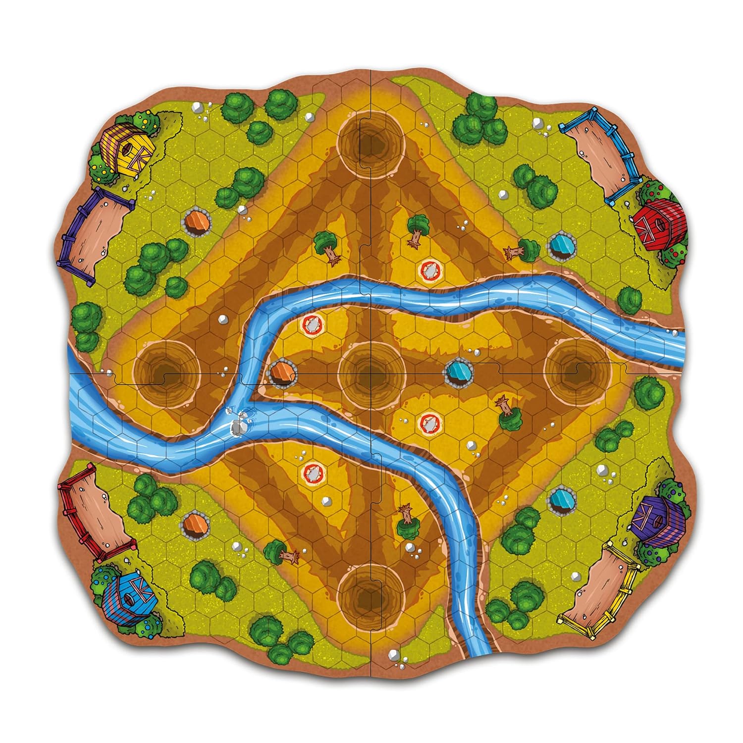 Tornado Force – 2-4 Players, Strategic Board Game for Boys and Girls, Family Game, Party Game & Fun Game