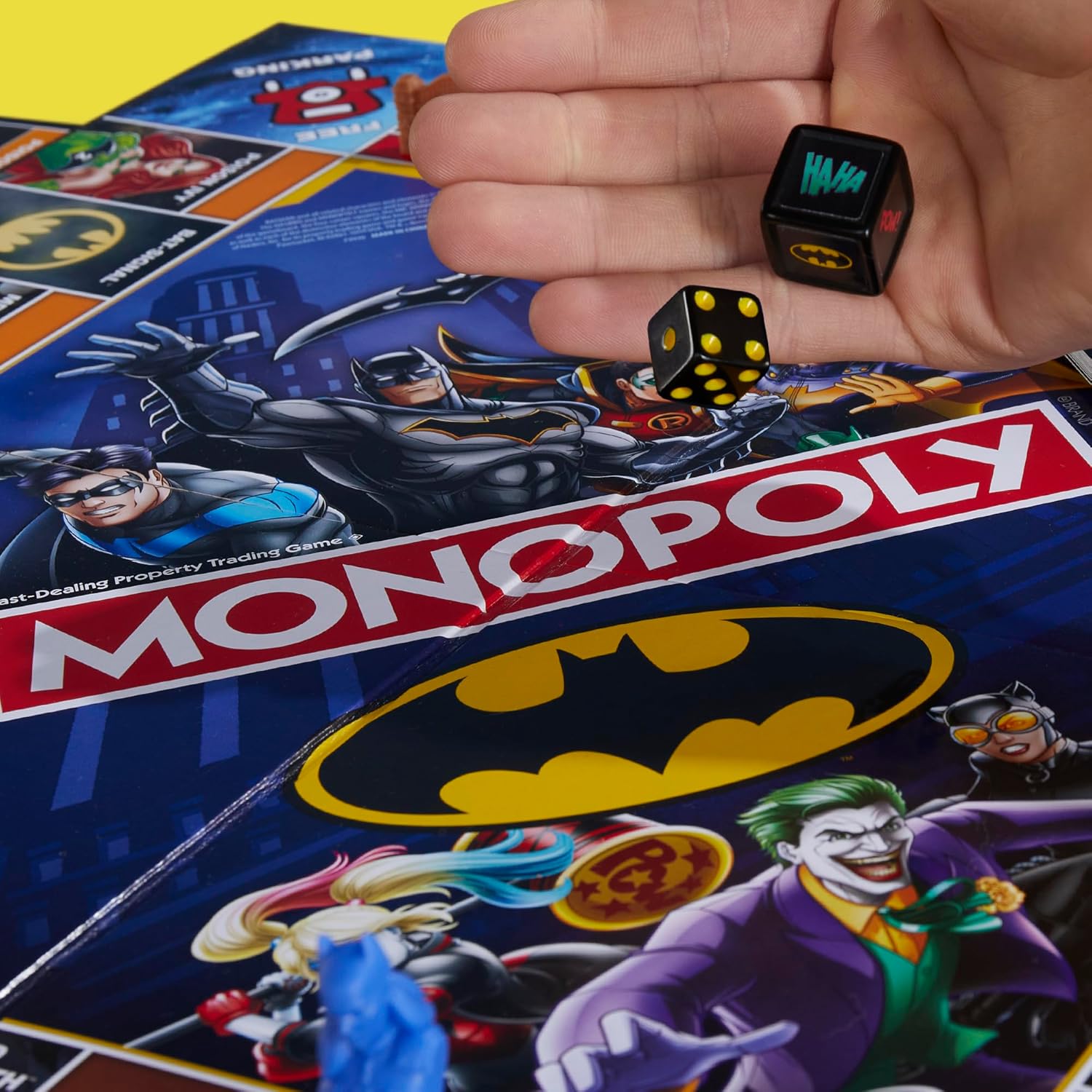 Monopoly Batman Edition Board Game | Monopoly Game for Batman Fans | 2 to 4 Players | Multicolor