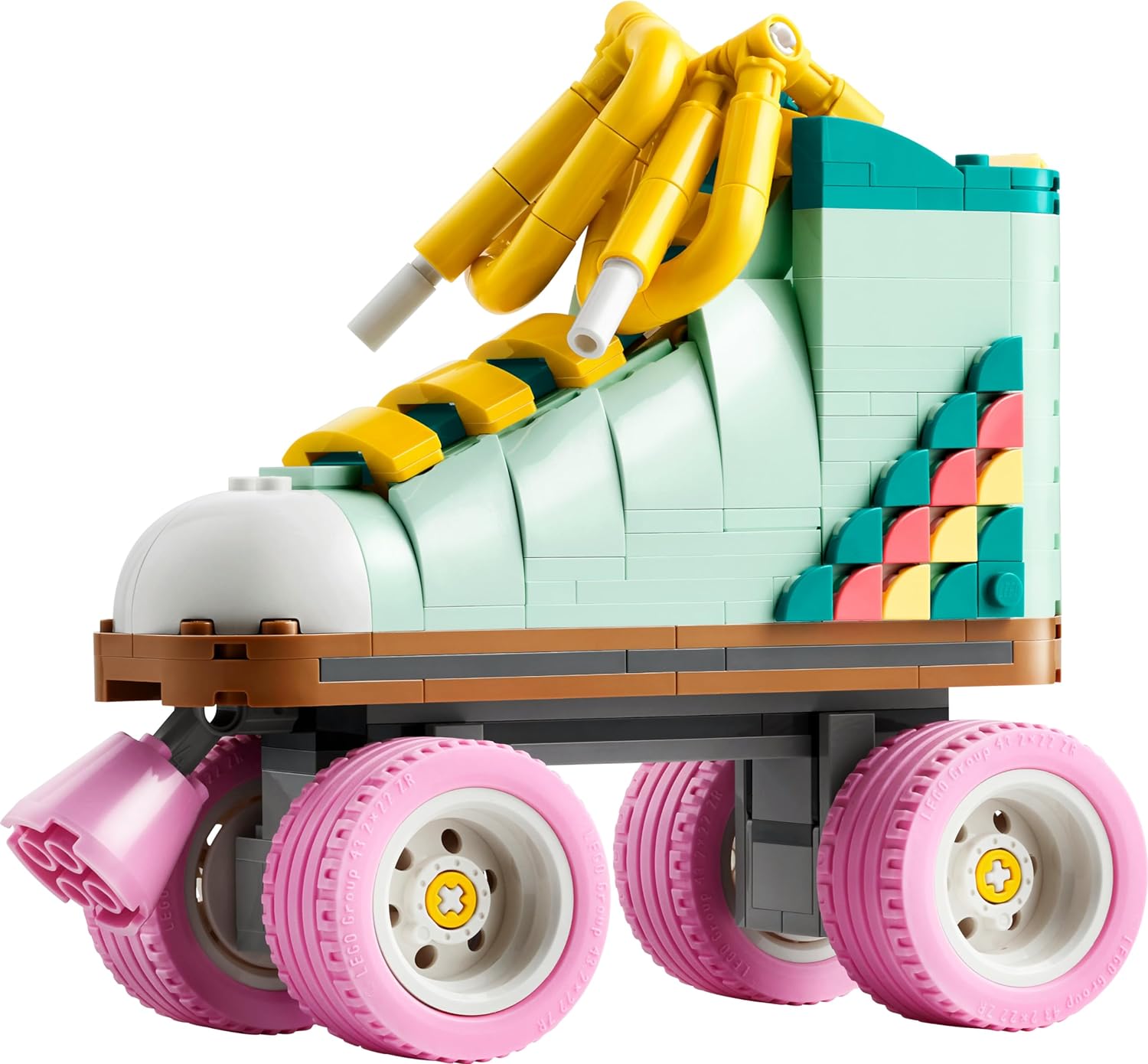 LEGO 31148 Creator Retro Roller Skate 3in1 Toy - 342 Pieces - Multicolor