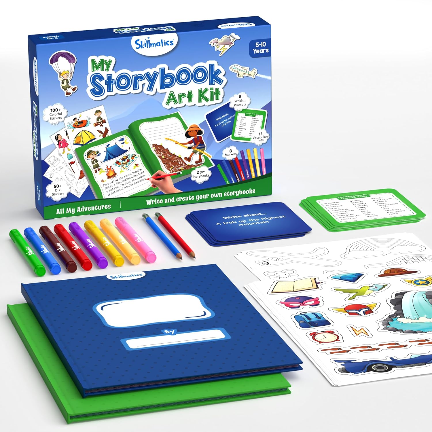 Skillmatics Storybook Adventure Art Kit - Write & Create Storybooks, Creative Activity