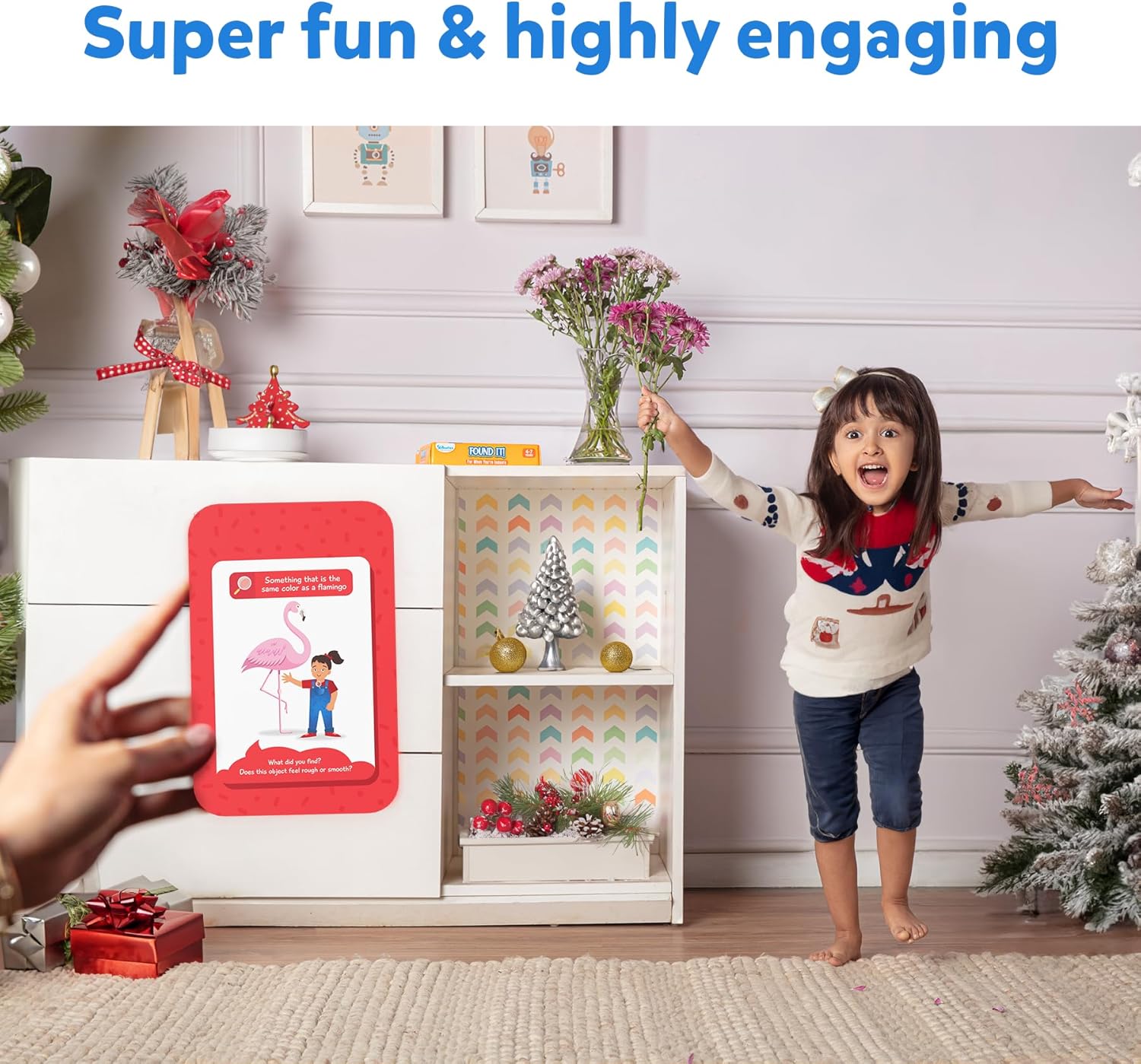 Skillmatics Card Game - Found It Indoor, Scavenger Hunt