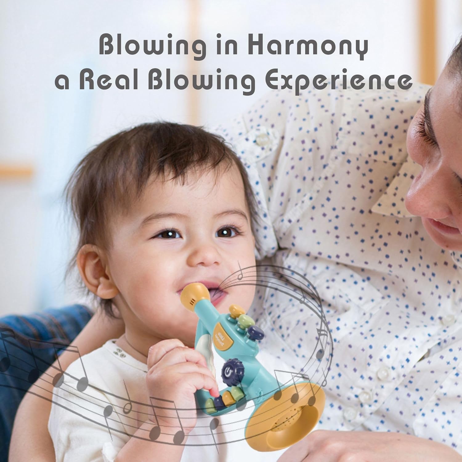 Little Trumpet Musical Instrument Sparkling Sounds Baby Symphony