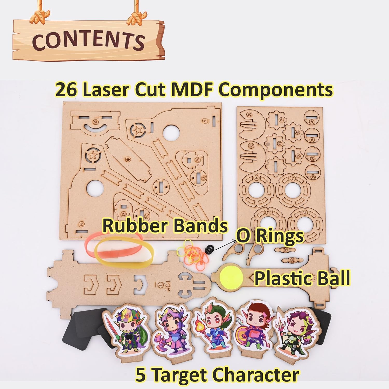 DIY Catapult - Science Toys for Kids, Make Your Own Toy, STEM Kit