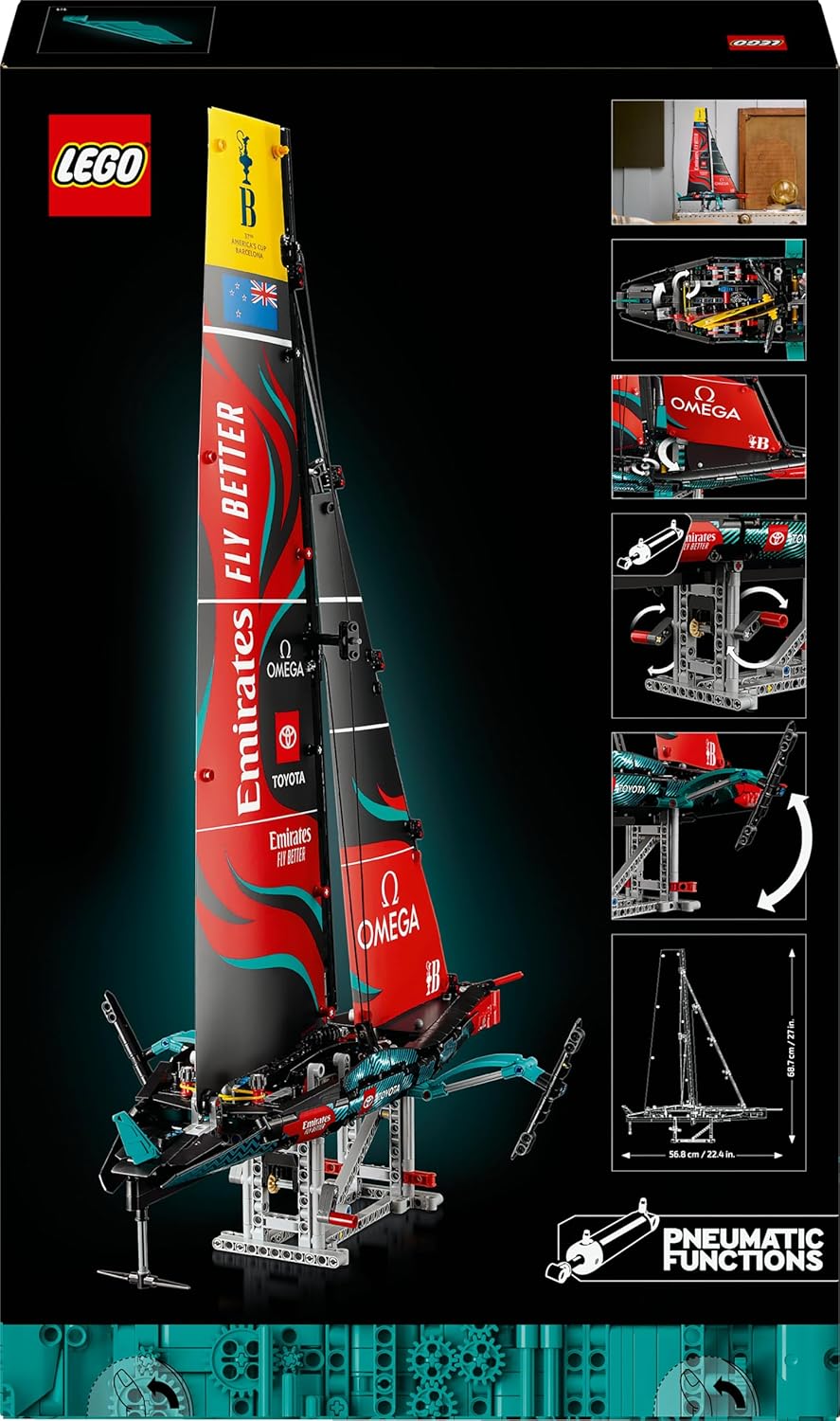 LEGO Technic Emirates Team New Zealand AC75 Yacht 42174 Building Blocks for 18+ Gift