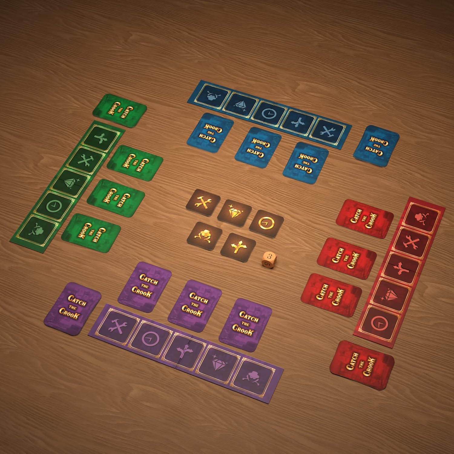 Skillmatics Board Game - Catch The Crook Family-Friendly Game of Predictions, Strategy, and Fun | Perfect Gift for Kids